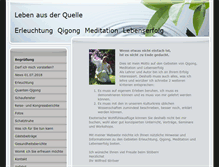 Tablet Screenshot of leben-aus-der-quelle.com